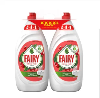 Nõudepesuvahend FAIRY Pomegranate, 2x1350ml