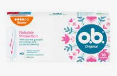 O.B. Tampoonid Original super 16tk