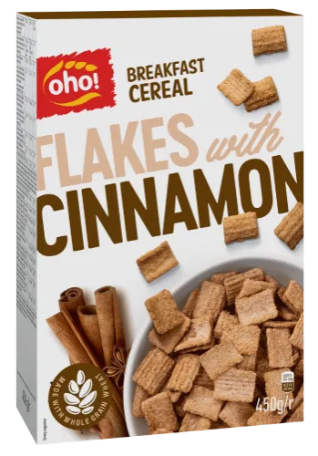 OHO Hommikuhelbed, kaneeliga, 450 g