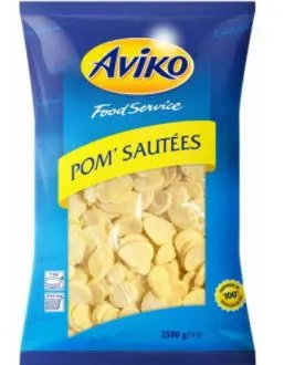 Õhukesed kartulilaastud AVIKO külmutatud 2,5kg