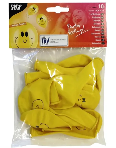 Õhupallid Sunny, D25cm, 10tk
