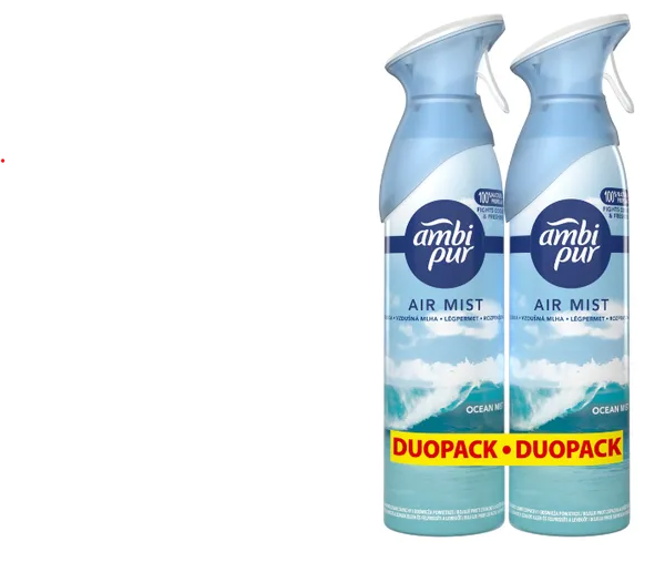 Õhuvärskendaja  AMBI PUR Ocean Mist, 2x185ml