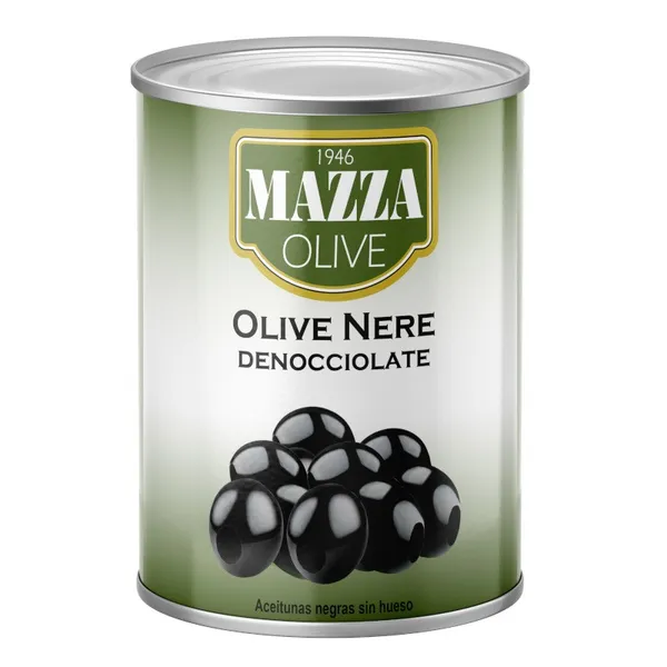 Oliivid MAZZA, mustad, kivideta, Itaalia, 2650ml/1200g