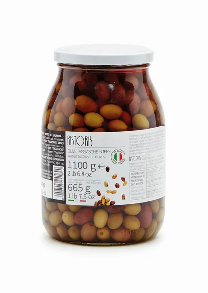 Taggiasche oliivid RISTORIS, soolvees, 1100g