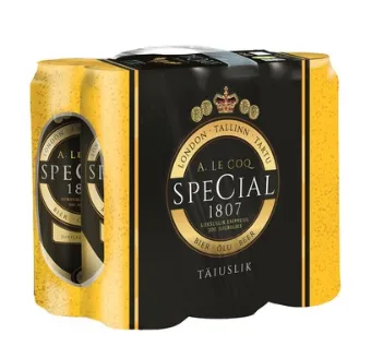 Õlu A.LE COQ Special 5,2%vol, purk, 6tk x 0,5L, R25/195130/37