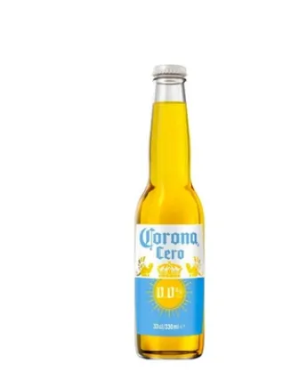 Õlu CORONA CERO, 0%vol, alkoholivaba, 330ml, klaas