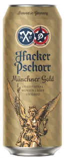 Õlu HACKER PSCHORR Munich Gold 5,5%, purk 0,5L