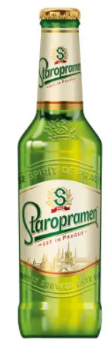 Bezalkoholisks alus STAROPRAMEN, stiklā, 0.33 l(DEP)
