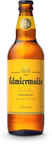 Õlu Valmiermuiža Honey Beer 5,3%vol, 0,5L,