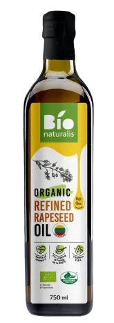 Rapšu eļļa BIONATURALIS BIO, 750ml