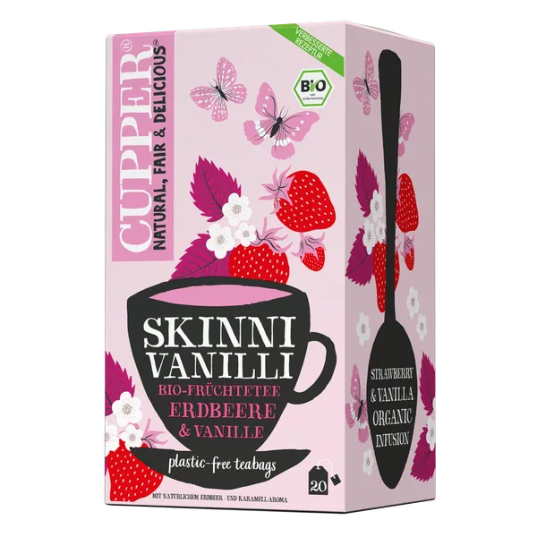 Orgaaniline tee CUPPER Vanilli 40g, 20tk teekott