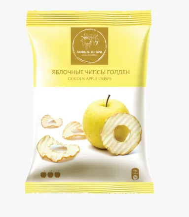 Õuna krõpsud Golden, 40g, TK