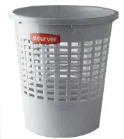 Paberikorv CURVER 10l, hall, tk