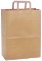 Paberkott 22 cm x 11 cm , H 24,5 cm, 125tk, VOLUNTA PAK, pruun