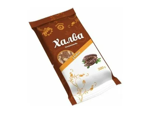 Päevalillehalvaa SEEDWEALTH, kakaomaitseline, 200 g