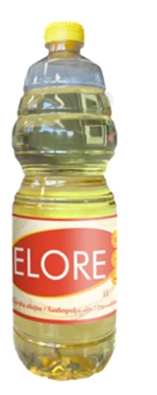 Päevalilleõli ELORE, rafineeritud, 1 L