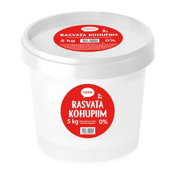 Pagarikohupiim TERE, rasvata, 0,1%, 5kg