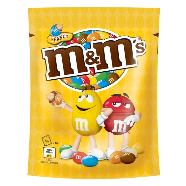 Pähkli kott M&M's 200 g