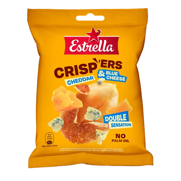 Pähklid ESTRELLA Crispers juustuga 140g