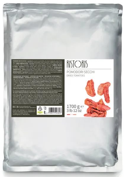 Päikesekuivatatud tomatid RISTORIS kotis 1700g