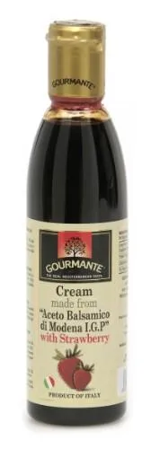 Palsamikreem GOURMANTE Modena maasikamaitseline  250ml