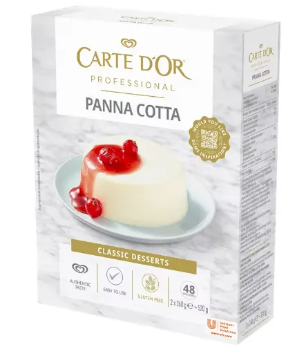 Panna Cotta segu CARTE D'OR, 520 g