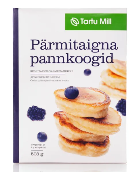 Pannkoogijahu TARTU MILL, pärmiga, 508g