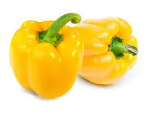 Paprika dzeltena 50/80 kal. 2.šķ, kg.
