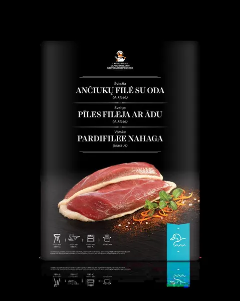 Pardifilee, nahaga, A-klass, jahutatud, ~500g