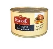 Pardikoiva confit ROUGIE, pardirasvaga, 4tk, konservikarbis, 1,35kg