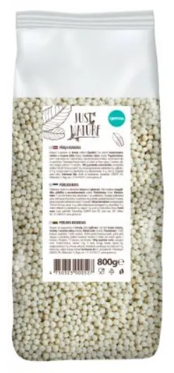 Pärlkuskuss JUST NATURE, 800 g
