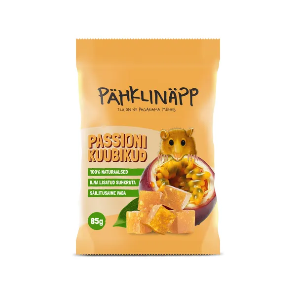 Passionikuubikud PÄHKLINÄPP, 85g