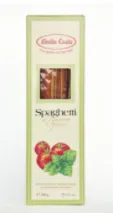 Pasta DALLA COSTA, Spagetid, tomati ja spinatiga, värviline, durum, 500g