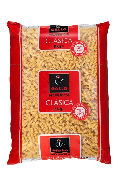 Pasta GALLO, Helices, durum, 3kg (fusilli, spiraal)