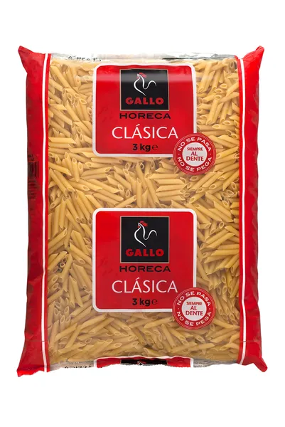 Pasta GALLO, Plumas 6, durum, 3kg (penne)