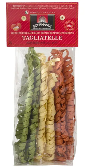 Pasta GOURMANTE Tagliatelle Mediterranee All' Uovo  250g