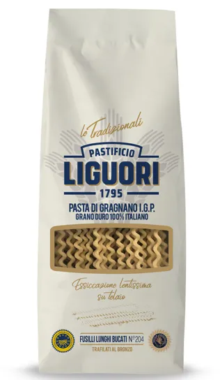 Pasta LIGUORI Lunghi Bucati, Fusilli, spiraal Nr.223 500g