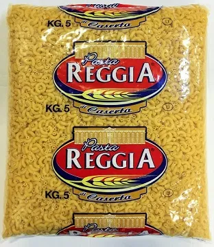 Pasta PASTA REGGIA, Elbows (väike sarveke), durum, 5kg