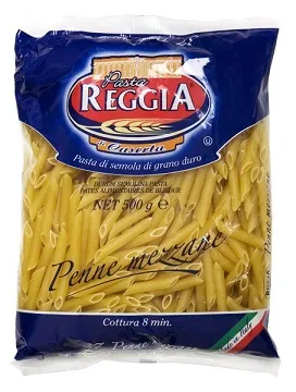 Pasta PASTA REGGIA, Penne Mezzane Nr.37, durum, 500g