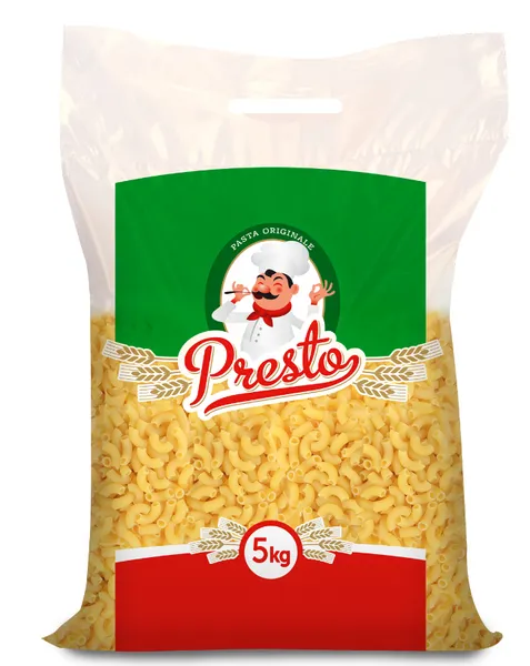 Pasta PRESTO, Cornetti (sarveke), nisujahust, 5kg