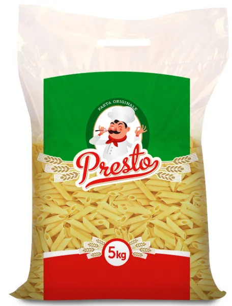 Pasta PRESTO, Penne, nisujahust, 5kg