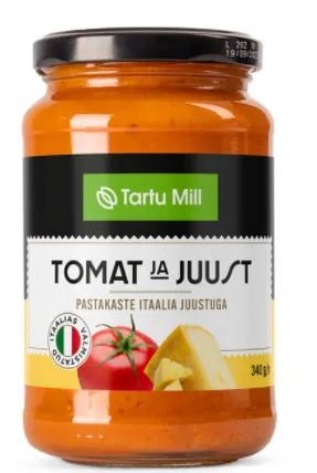 Pastakaste Tomat ja Juust, TARTU MILL, 340 g