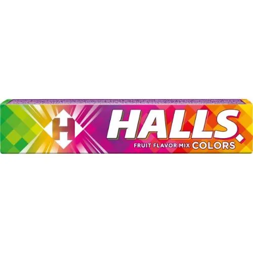 Pastila HALLS Colors 33,5g