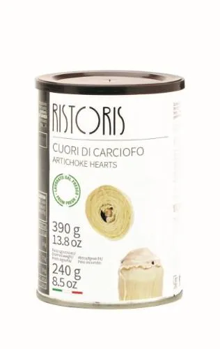Pastoriseeritud artisokisudamed soolvees RISTORIS, 390 g