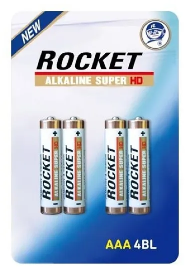 Baterijas Rocket LR03HD-4BB