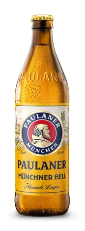 Alus PAULANER Munch Hell, 4,9%, stiklā,  0.5l (DEP)