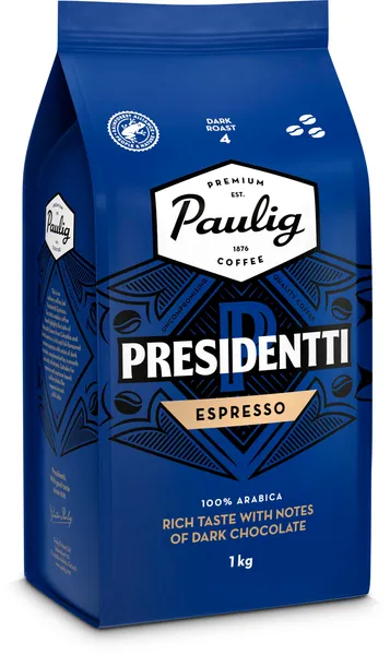 Presidentti Espresso uba, PAULIG, 1 kg