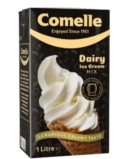 Pehme jäätisesegu COMELLE Dairy Ice Cream MIX 1L, 12L  plokk
