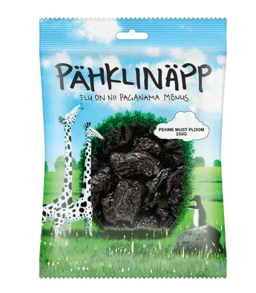 Pehme must ploom, PÄHKLINÄPP, 250g