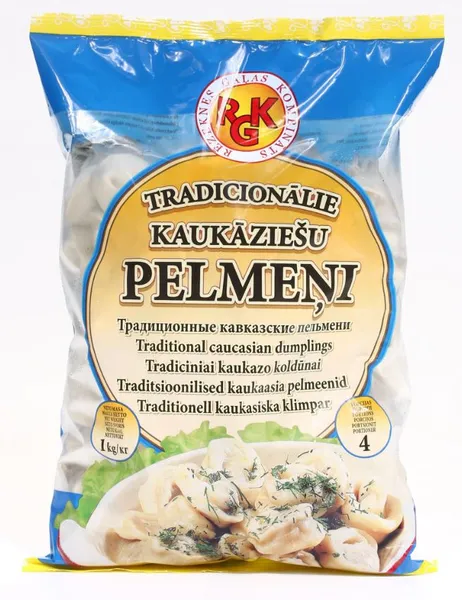 Pelmeenid RGK, Kaukaasia, Traditsioonilised, külmutatud, 1kg